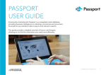 PASSPORT USER GUIDE