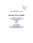 A M Care Home Ltd - Service User's Guide