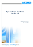 D\namic Model User Guide 9ersion 3.0