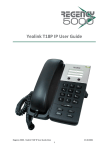 Yealink T18P IP User Guide