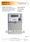 EDMI Mk 10 Electricity Meter User Guide to LCD