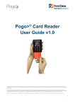 Pogo> Card Reader User Guide v1.0