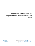 (CvP) Implementation in Altera FPGAs User Guide