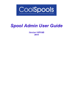 Spool Admin User Guide