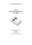 AntiLog RS232 Data Logging System User Guide