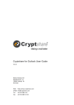 Cryptshare for Outlook User Guide