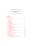 SML.NET User Guide - University of Cambridge