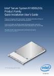 Intel® Server System R1000GZ/GL Product Family Quick Installation