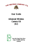 User Guide Advanced Wireless Camera Kit (K2)