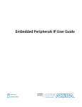 Embedded Peripherals IP User Guide