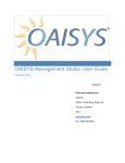 OAISYS Management Studio User Guide
