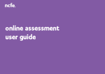 online assessment user guide