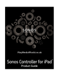 Sonos iPad User Guide.book - i