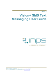 Vision+ SMS Text Messaging User Guide v1