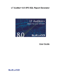 LT Auditor+ 8.0 SP2 SQL Report Generator User Guide