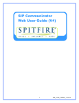 SIP Communicator Web User Guide (V4)