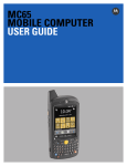 MC65 User Guide [English] (P/N 72E-133769