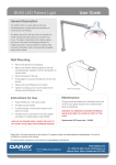 BH50 LED Patient Light User Guide