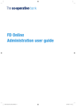 FD Online Administration user guide - The Co