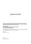 Log System User Guide