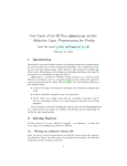 User Guide of the SICStus abduction module: Abductive Logic