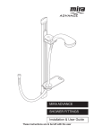 Installation & User Guide SHOWER FITTINGS MIRA