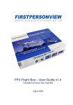 FPV Flight Box – User Guide v1.4