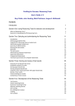 Profiling for Success: Reasoning Tests User's Guide