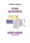 STAR ACCOUNTS USER GUIDE - ICT Shared Services