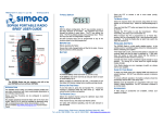 SDP650 PORTABLE RADIO BRIEF USER GUIDE