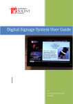 Digital Signage User Guide - Portal