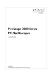 PicoScope 2000 Series User's Guide