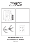 Profibus Module User Guide