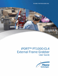 iPORT PT1000-CL External Frame Grabber User Guide