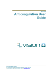 Anticoagulation User Guide