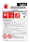 USER GUIDE TO THE FIRE HOSE REEL (FIXED FIRE FIGHTING