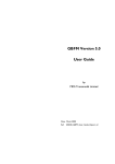 GBFM Version 5.0 User Guide