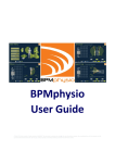 BPMphysio User Guide