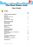 User Guide 2006.pub