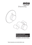 Installation and User Guide ThermosTaTIc mIxer mIra DIscovery