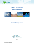 C-Plan User Guide for Developers