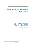 Booking Appointments User Guide