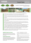 Treated Timber USER GUIDE