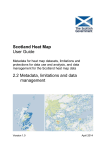 Scotland Heat Map User Guide 2.2 Metadata, limitations and data