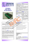 User Guide OPTIDRIVE HVAC RELAY OPTION