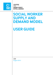 SOCIAL WORKER SUPPLY AND DEMAND MODEL USER GUIDE