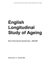ELSA Wave 3 Core User Guide - English Longitudinal Study of Ageing