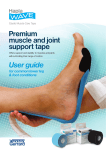 Premium muscle and joint support tape User guide