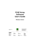 FCAP Array Software User's Guide