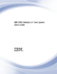 IBM SPSS Statistics 21 Core System User's Guide